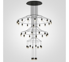 Каскадная люстра ImperiumLoft Vibia Wireflow 75393-22