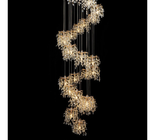 Каскадная люстра Modelux ML.6555.25 GD