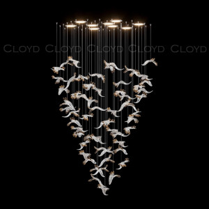 Каскадная люстра Cloyd Aeria 60001