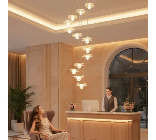 Каскадная люстра Citilux Signature CL247057