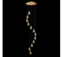 Каскадная люстра Delight Collection Stilla MD24001004-12A gold/clear