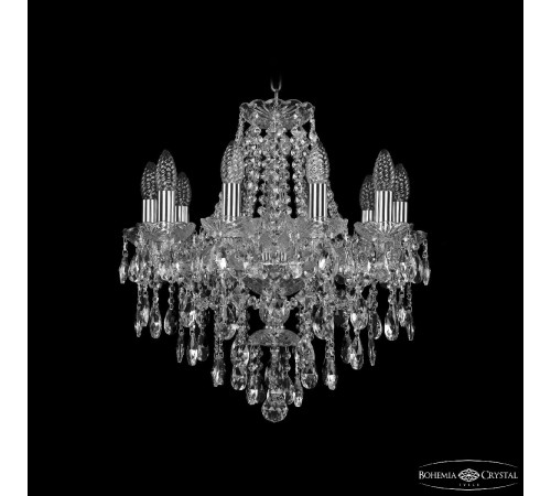 Подвесная люстра Bohemia Ivele Crystal 1415/10/165 Ni Подвесная люстра Bohemia Ivele Crystal 1415/10/165 Ni
