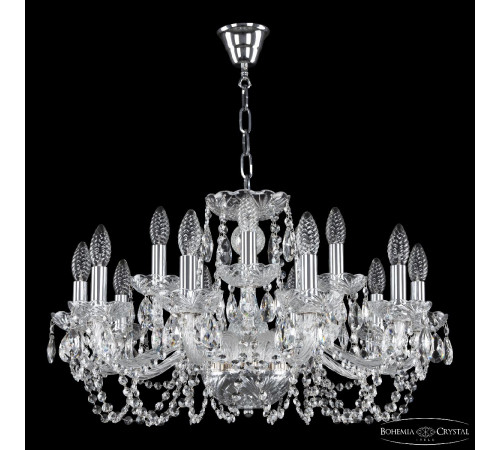 Подвесная люстра Bohemia Ivele Crystal 119/10+5/240 Ni Подвесная люстра Bohemia Ivele Crystal 119/10+5/240 Ni