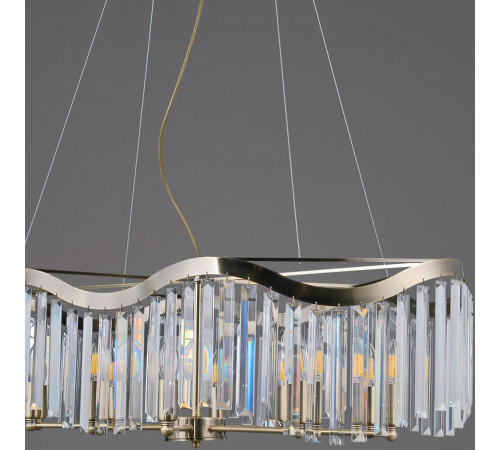 Подвесная люстра Illumico IL3475-10PSQ-25AB ELITE