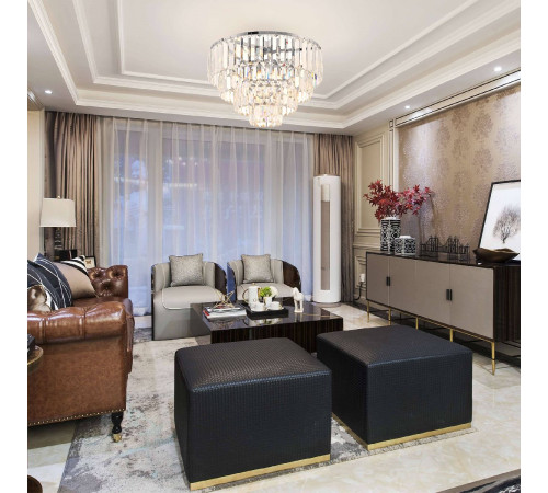 Потолочная люстра Arte Milano Sorrento 377209/6/390 CR Потолочная люстра Arte Milano Sorrento 377209/6/390 CR