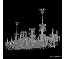 Подвесная люстра Bohemia Ivele Crystal 1453/18/195/1500 Ni