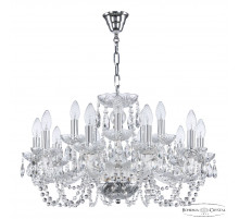 Подвесная люстра Bohemia Ivele Crystal 119/10+5/240 Ni