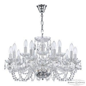 Подвесная люстра Bohemia Ivele Crystal 119/10+5/240 Ni