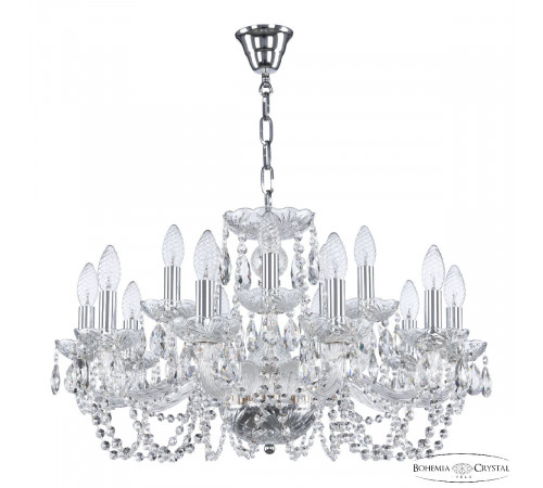 Подвесная люстра Bohemia Ivele Crystal 119/10+5/240 Ni Подвесная люстра Bohemia Ivele Crystal 119/10+5/240 Ni
