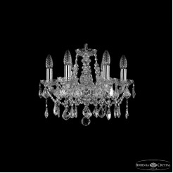 Подвесная люстра Bohemia Ivele Crystal 1413/6/141 Ni Leafs