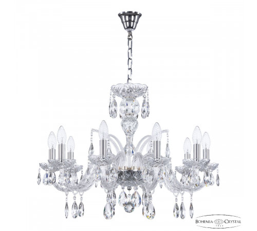 Подвесная люстра Bohemia Ivele Crystal 118/10/240 Ni Подвесная люстра Bohemia Ivele Crystal 118/10/240 Ni