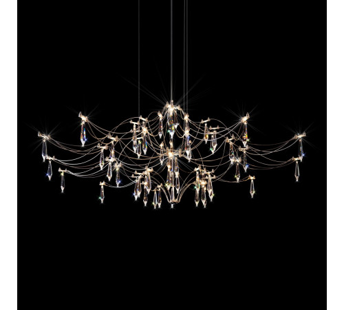 Подвесная люстра Loft IT Mira 10587/1000 Silver Asfour