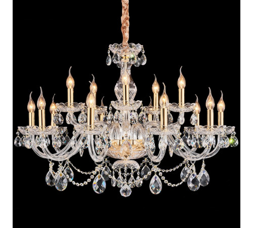 Подвесная люстра ILLUMICO IL2066-10+5PBC-25 ELITE