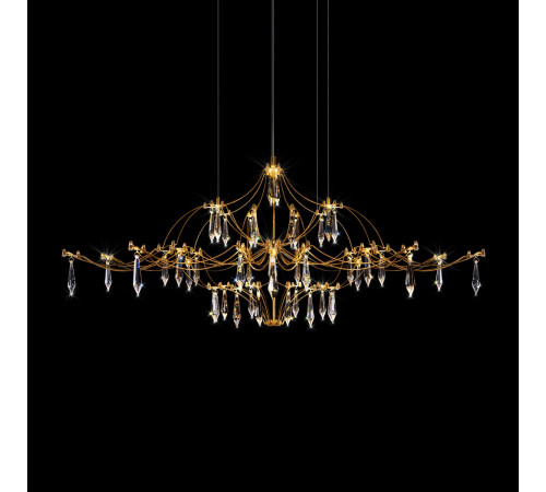 Подвесная люстра Loft IT Mira 10587/1000 Gold Asfour