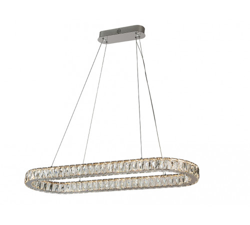 Подвесная люстра Newport 8580/90 C oval chrome М0071380