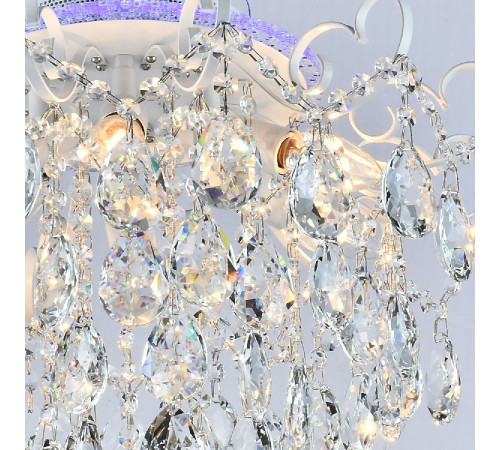 Потолочная люстра Reluce 04024-0.3-06 WH+SILVER PN+RGB