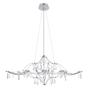 Подвесная люстра Loft IT Mira 10587/1000 Silver Asfour