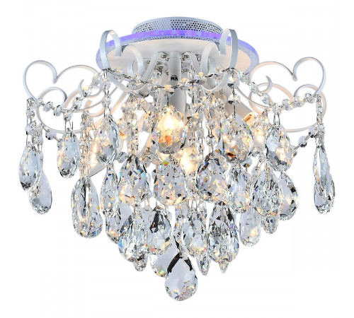 Потолочная люстра Reluce 04024-0.3-04 WH+SILVER PN+RGB