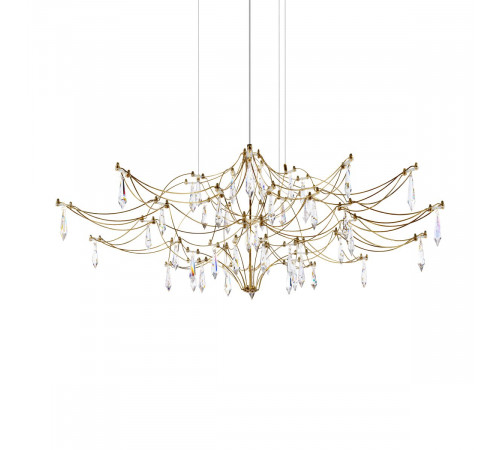 Подвесная люстра Loft IT Mira 10587/1000 Gold Asfour