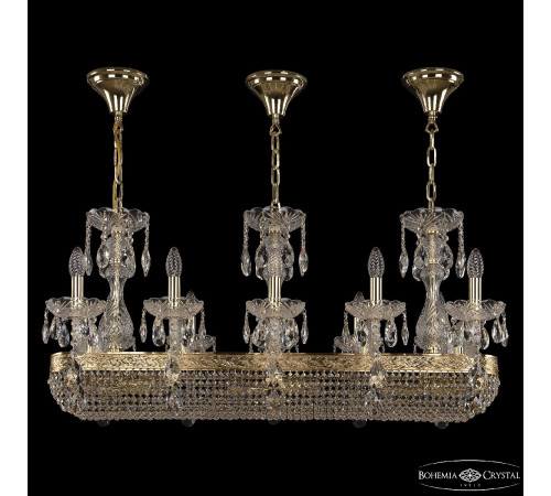 Подвесная люстра Bohemia Ivele Crystal 1452/10/195/1000 G Подвесная люстра Bohemia Ivele Crystal 1452/10/195/1000 G