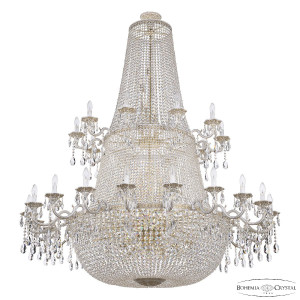 Подвесная люстра Bohemia Ivele Crystal AL2210H201/20+10/162FL/2D/Y1 AGB