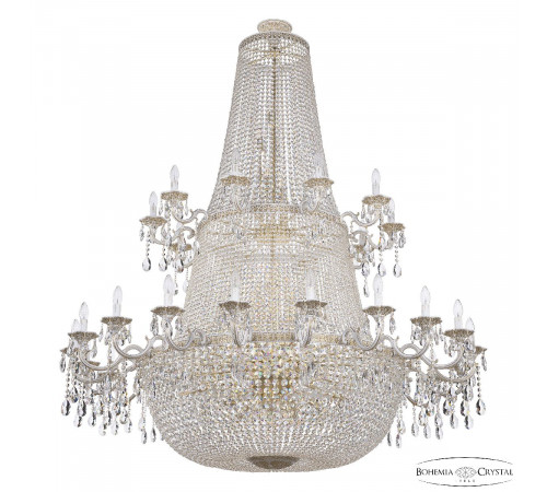 Подвесная люстра Bohemia Ivele Crystal AL2210H201/20+10/162FL/2D/Y1 AGB
