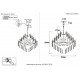 Подвесная люстра Crystal Lux HEDONIST SP16