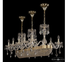 Подвесная люстра Bohemia Ivele Crystal 1452/10/195/1000 G