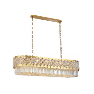 Подвесная люстра Newport Ashley 8300/120 oval gold polished М0070639