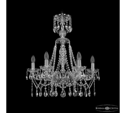 Подвесная люстра Bohemia Ivele Crystal 1413/6/200/XL-66 Ni Подвесная люстра Bohemia Ivele Crystal 1413/6/200/XL-66 Ni