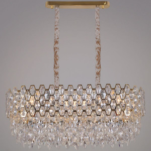 Подвесная люстра Reluce 00995-0.4-10L MX GD