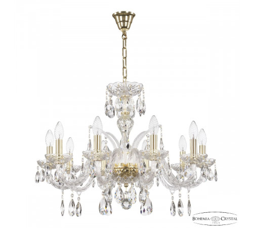 Подвесная люстра Bohemia Ivele Crystal 118/10/240 G Подвесная люстра Bohemia Ivele Crystal 118/10/240 G