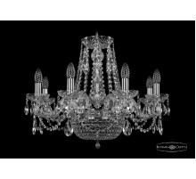 Подвесная люстра Bohemia Ivele Crystal 1450/8/160/250 Ni