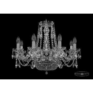 Подвесная люстра Bohemia Ivele Crystal 1450/8/160/250 Ni