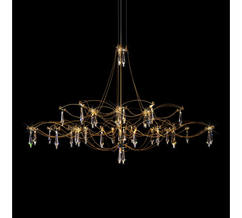 Подвесная люстра Loft IT Mira 10590/1000 Gold Asfour