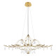 Подвесная люстра Loft IT Mira 10587/1000 Gold Asfour