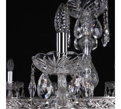 Подвесная люстра Bohemia Ivele Crystal 1453/18/195/1500 Ni Подвесная люстра Bohemia Ivele Crystal 1453/18/195/1500 Ni