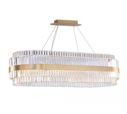 Подвесная люстра Newport 10242/120 oval brass М0066145