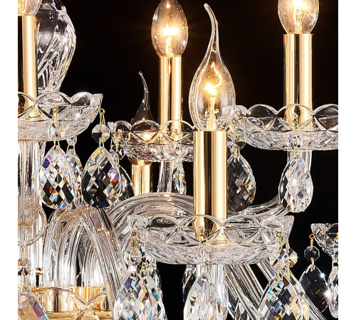 Подвесная люстра ILLUMICO IL2066-10+5PBC-25 ELITE