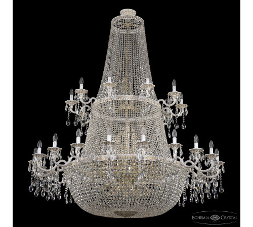 Подвесная люстра Bohemia Ivele Crystal AL2210H201/20+10/162FL/2D/Y1 AGB