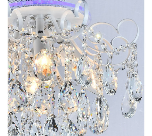 Потолочная люстра Reluce 04024-0.3-04 WH+SILVER PN+RGB