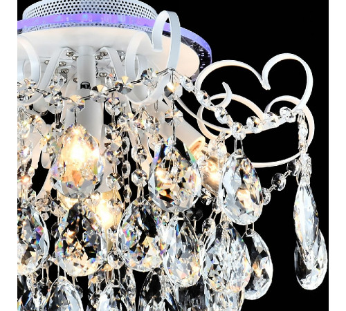 Потолочная люстра Reluce 04024-0.3-04 WH+SILVER PN+RGB