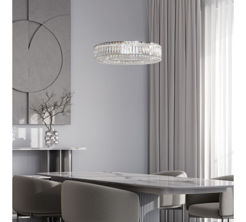 Подвесная люстра Eurosvet Iride 101007 LED хром a071458