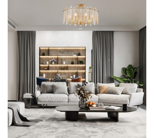 Потолочная люстра Arte Milano Sorrento 373309/8/80/570 GD