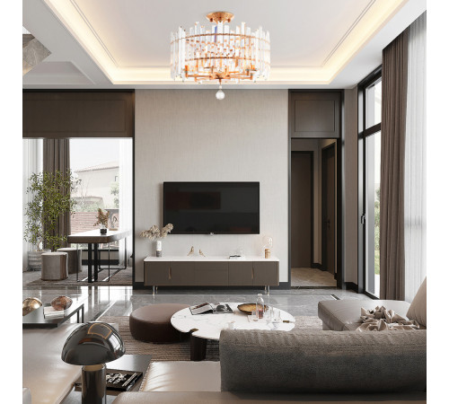 Потолочная люстра Arte Milano Sorrento 372409/6/100/470 GD