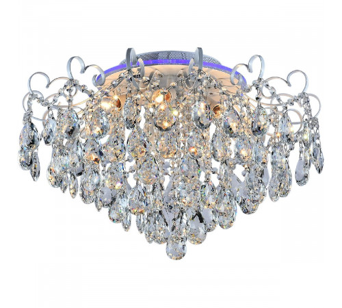 Потолочная люстра Reluce 04024-0.3-07 WH+SILVER PN+RGB Потолочная люстра Reluce 04024-0.3-07 WH+SILVER PN+RGB