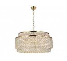 Подвесная люстра Newport Tiffany 8530/80 C gold polished М0070716