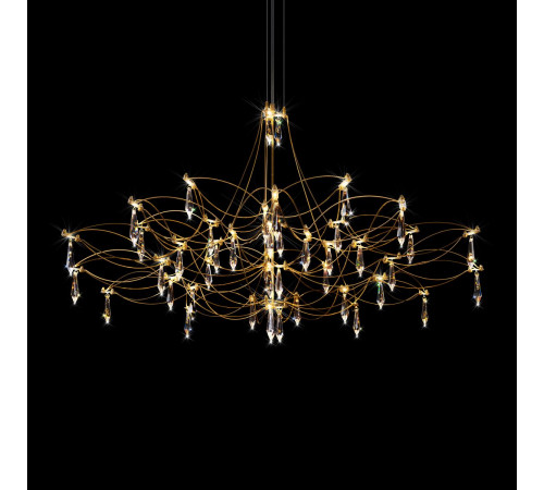 Подвесная люстра Loft IT Mira 10590/1000 Gold Asfour