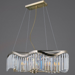 Подвесная люстра Illumico IL3475-10PSQ-25AB ELITE