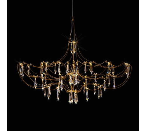 Подвесная люстра Loft IT Mira 10589/900 Gold Asfour